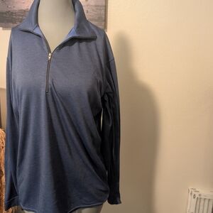 Patagonia Navy Blue Quarter-Zip Sweatshirt